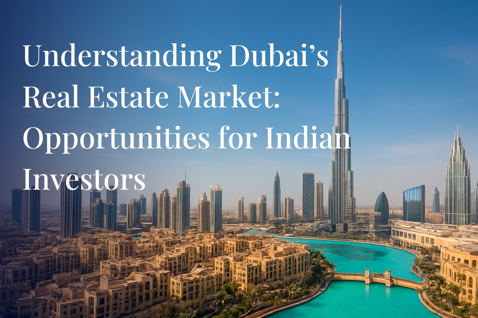 Dubai Real Estate Opportunities for Indian Investors